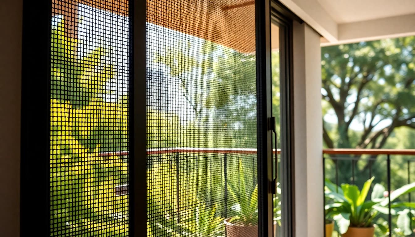 Insektenschutz Terrassentür bietet effektiven Schutz und ist elegant gestaltet.