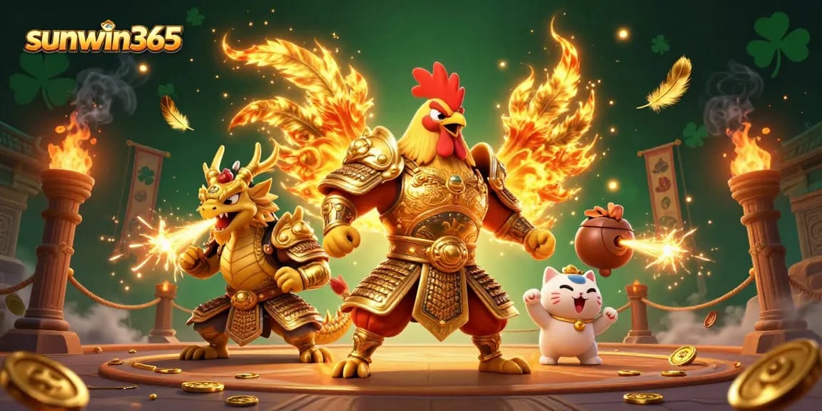 Engage with sunwin365's thrilling casino experience featuring dynamic characters and vibrant slot elements.