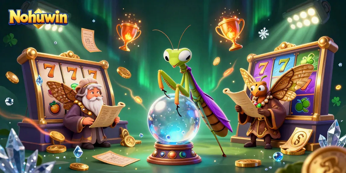 Nohuwin brings immersive slot game experience with dynamic reels and vibrant characters in rich detail.