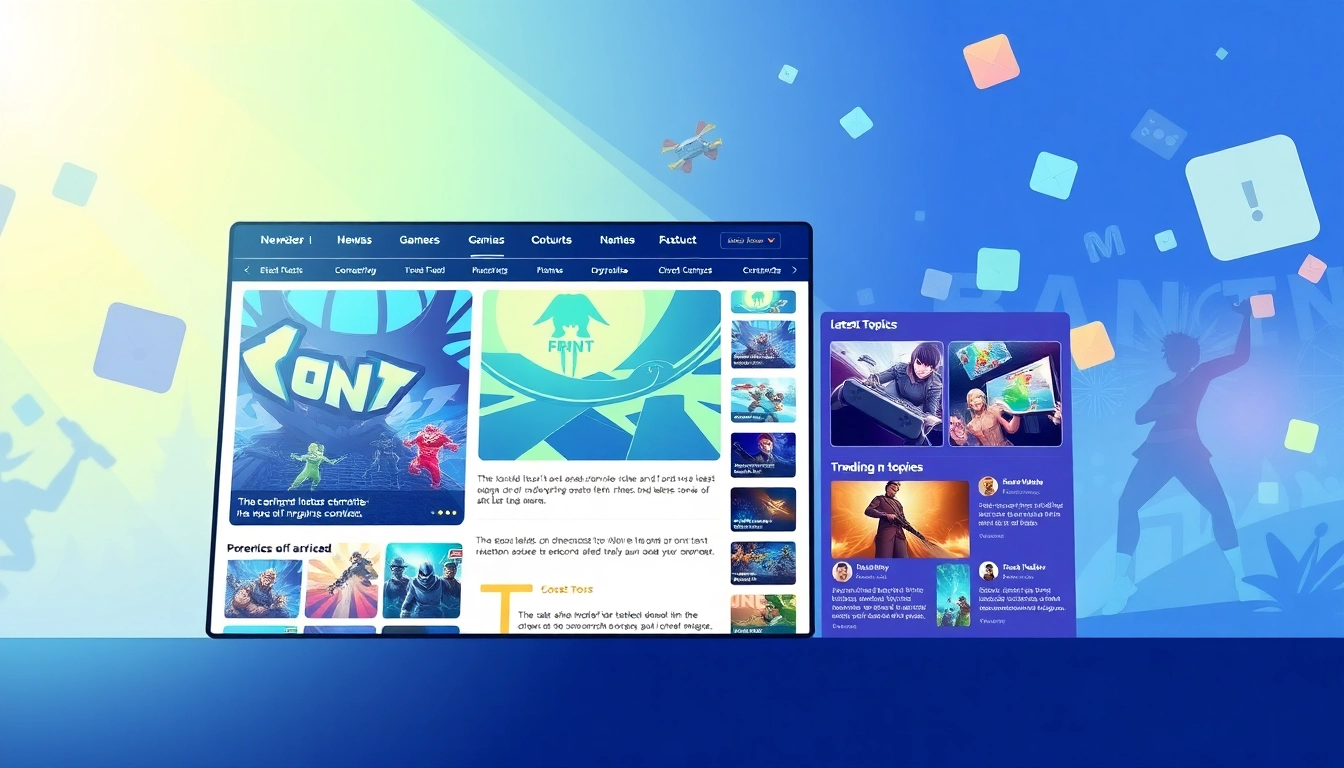 Aktuelle Gaming News Österreich in einem dynamischen Online-Umfeld mit interaktiven Elementen.