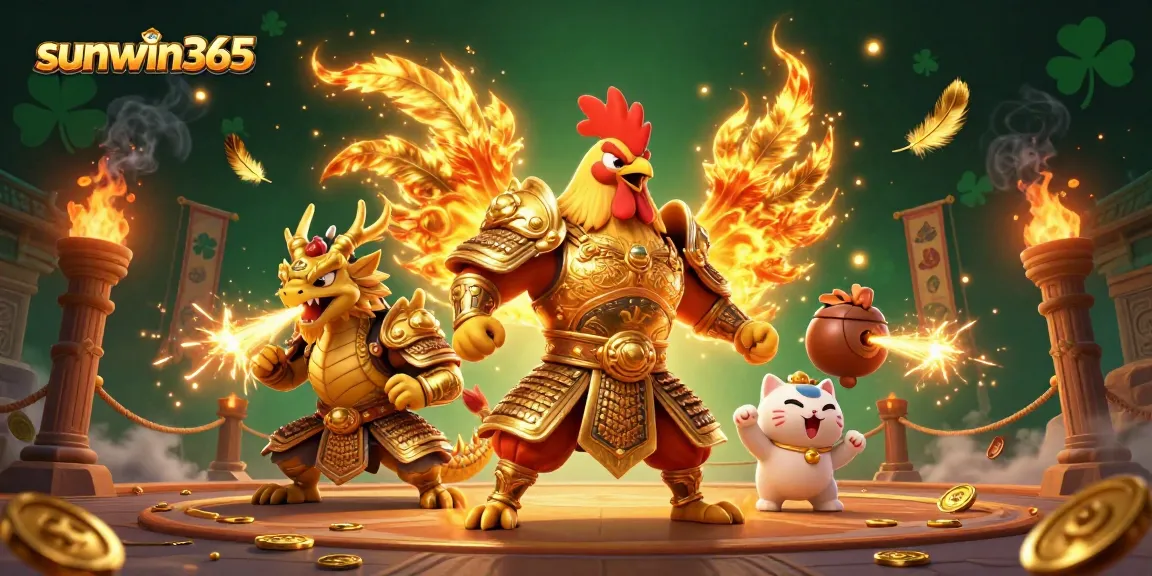 Engage with sunwin365's thrilling casino experience featuring dynamic characters and vibrant slot elements.