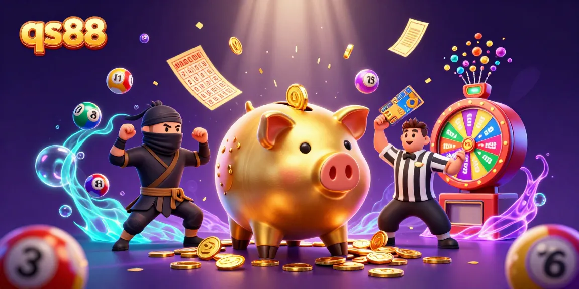 Experience an exciting moment at qs88 with dynamic lottery elements and unique characters.