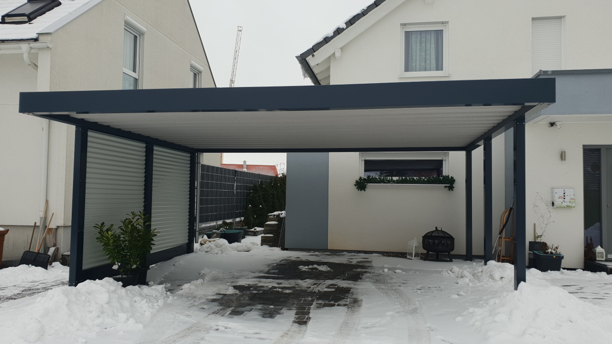 Alu Carport – Der langlebige Schutz für Ihr Auto bei jedem Wetter