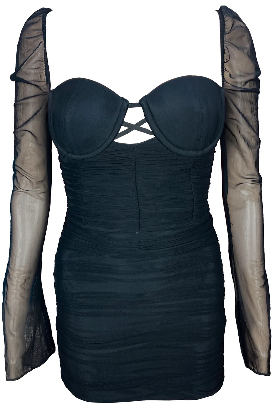 Arcinora – Maxikleid Schwarz für einen eleganten und sexy Look
