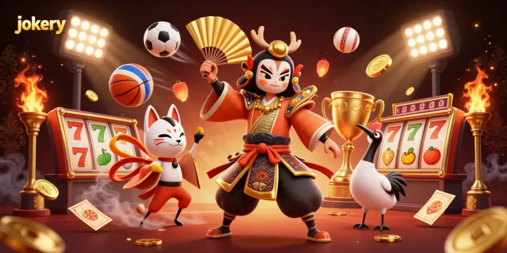 Join the jokery experience with vibrant slot reels and immersive gaming elements.