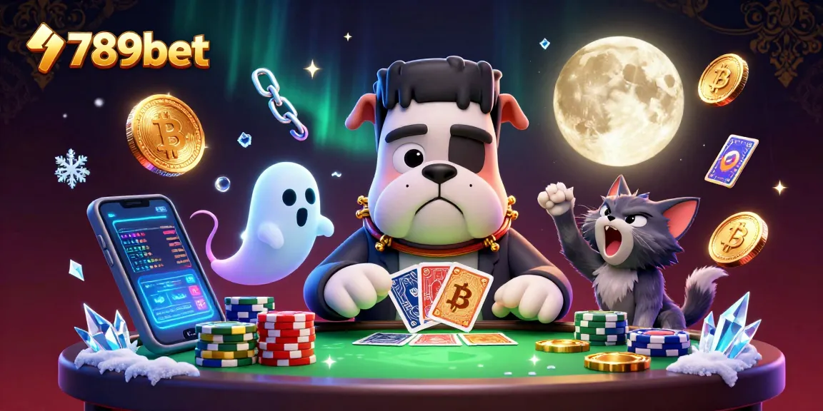 Experience thrilling gaming at 789bet with vibrant 3D characters and crypto elements in action.
