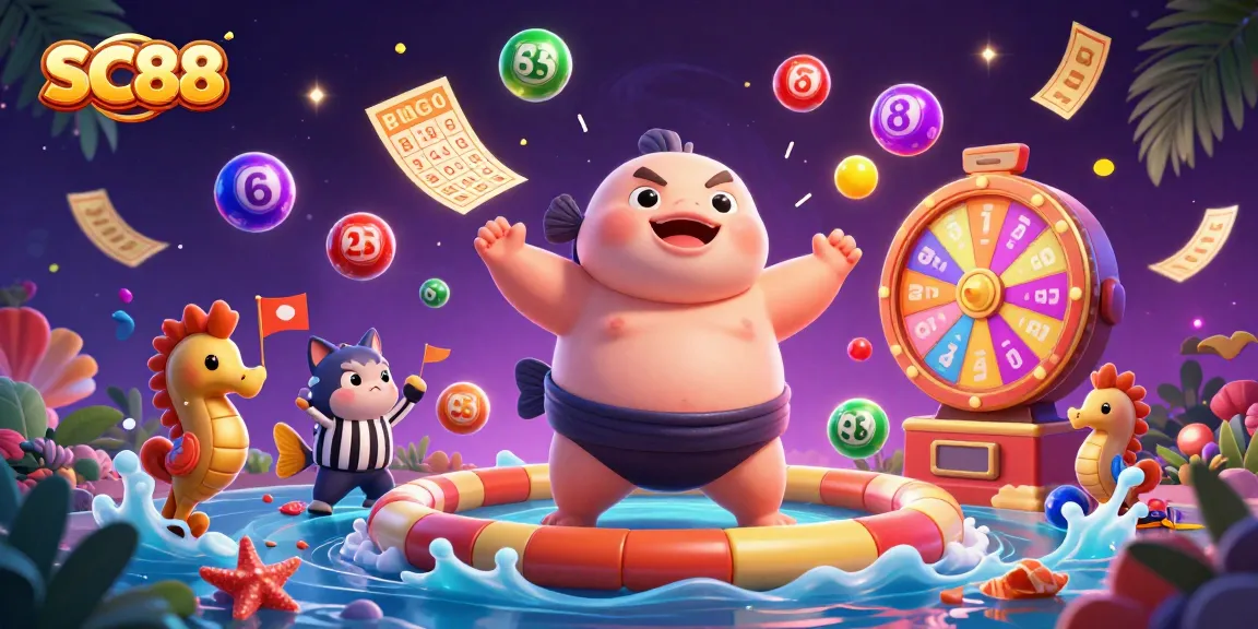 Join SC88's vibrant underwater casino with a fugu referee, seahorse fans, and thrilling games!