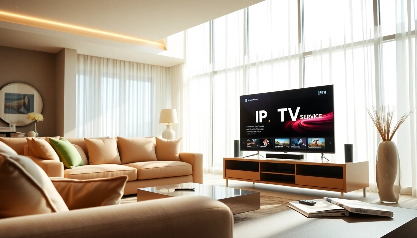 Erleben Sie Iptv Kaufen in einem stilvollen Wohnzimmer mit moderner Technologie und gemütlicher Atmosphäre.