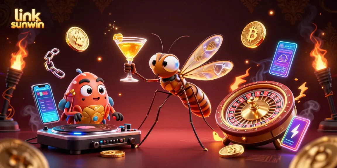 Engage in thrilling gameplay at link sunwin featuring lively casino-themed characters and elements.
