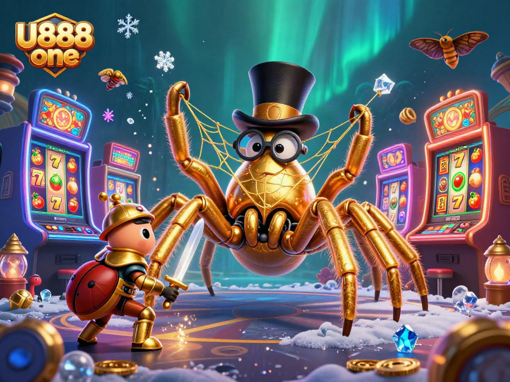 Experience classic casino excitement with U888 one featuring vibrant slot machines and 3D characters.