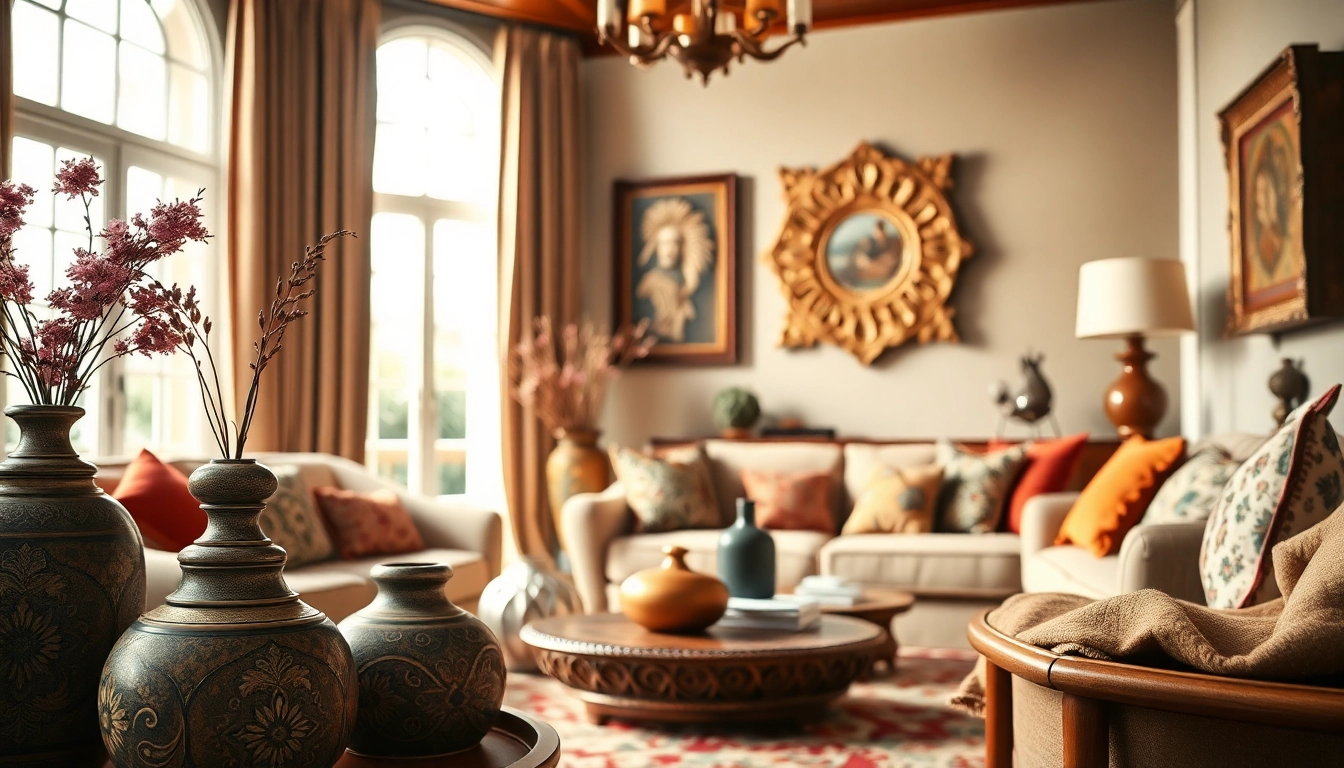 Furniture Accessories Supplier präsentiert stilvolle Dekorationsstücke in einem eleganten Wohnambiente.