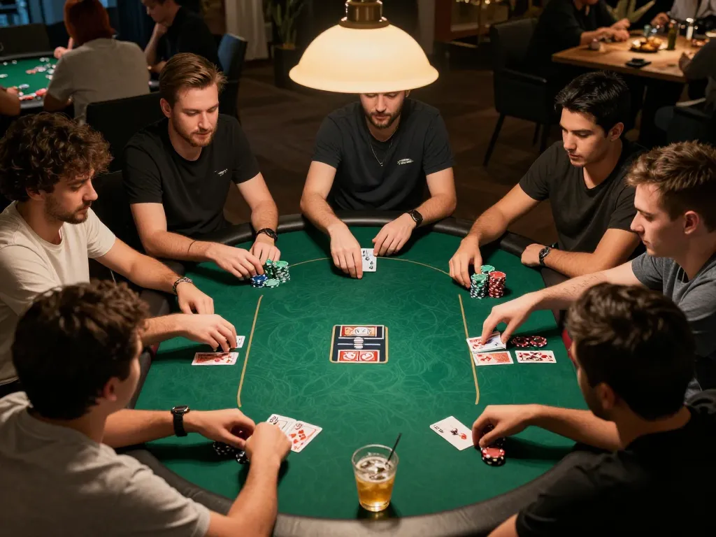 Experience high-stakes poker action with ssbet77 at a socially engaging home game night