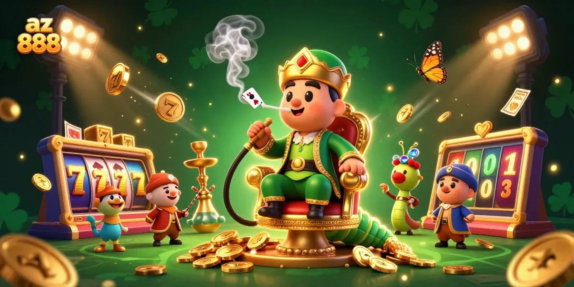 Experience the excitement of az 888 gaming with dynamic slot reels and a lively atmosphere of winning.