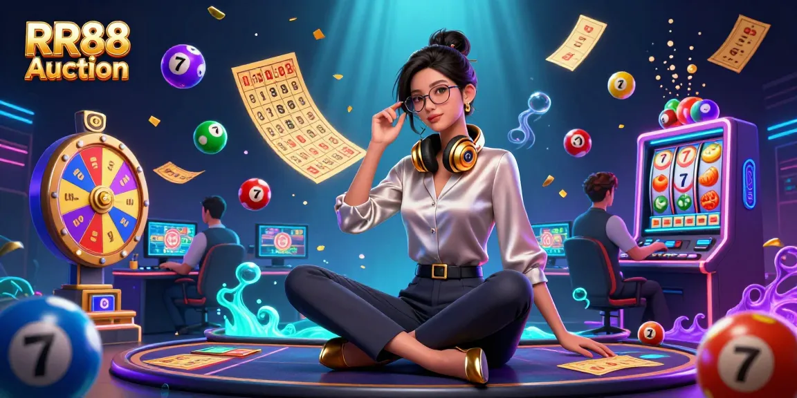 Experience thrilling gameplay at RR88 Auction with vibrant casino elements and fun lottery dynamics.