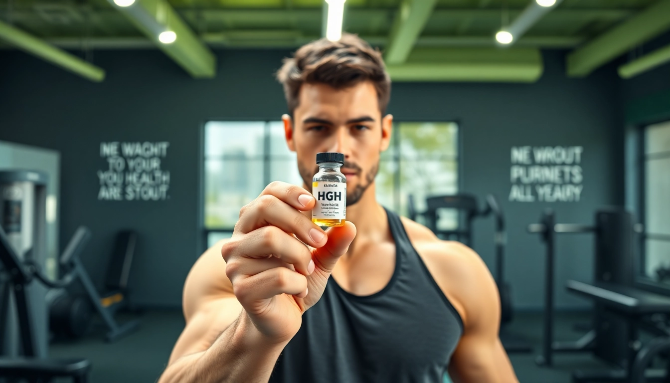 HGH kaufen: Fitness trainer showcasing HGH method for health and fitness.