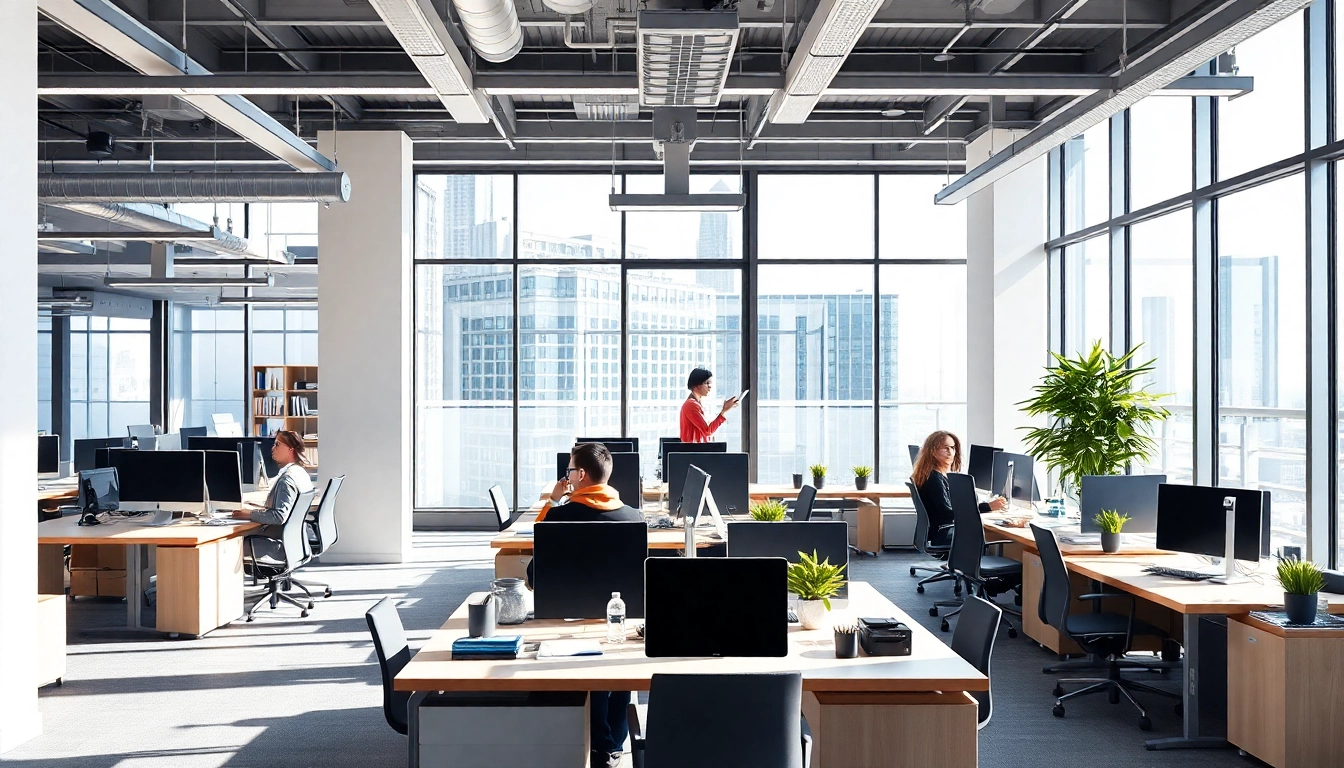 Unternehmensberatung Düsseldorf in einem modernen Büro mit hellem Tageslicht und freundlicher Atmosphäre.
