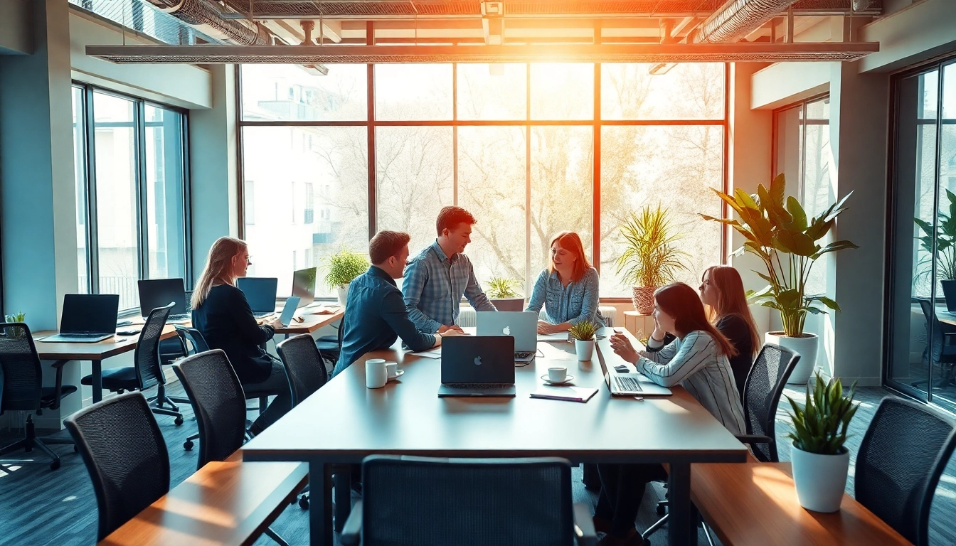 Professioneller Austausch unter Fachleuten durch Headhunter Schweiz in einem modernen Büro.