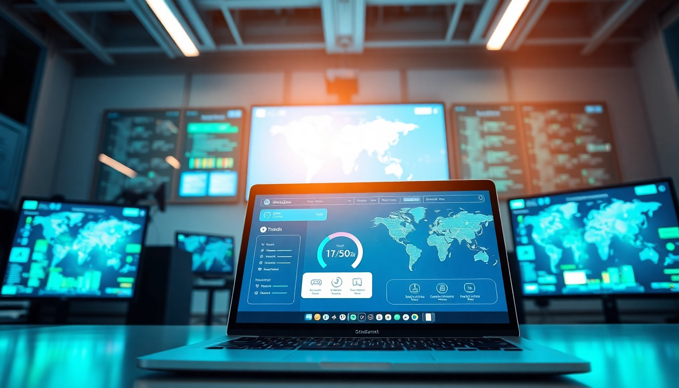 快连官网 提供一个专业工作空间，展示通过高速网络解决方案实现的全球连接。