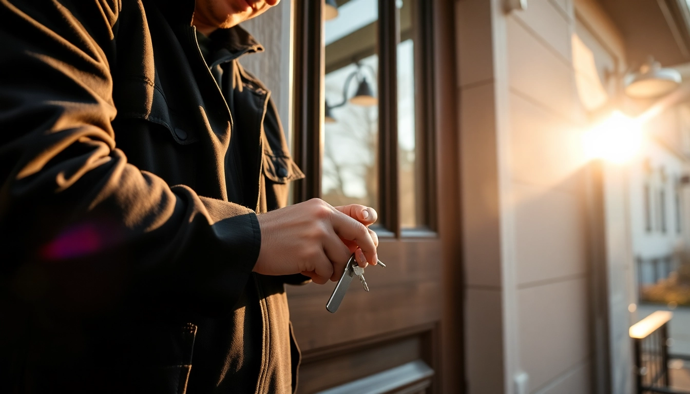 Experiences from Türöffnung Berlin - Ein professioneller Schlüsseldienst öffnet eine Tür für einen Kunden.