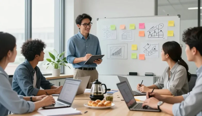 schlechte arbeitskultur erkennen und verbessern im modernen Büro mit Teamarbeit